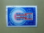 Stamps Russia -  Emblema del Congreso Electrico.