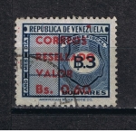 Sellos de America - Venezuela -  Correo resellado