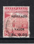 Sellos de America - Venezuela -  Correo resellado