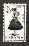 Stamps Spain -  Coruña.
