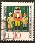 Stamps Germany -  	Arte popular de las Montañas Minerales