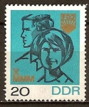 Stamps Germany -  X MMM (Feria de los Maestros del Mañana)DDR