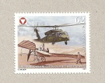Stamps Austria -  100 Aniv aviación militar