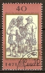 Stamps Germany -  500a nacimiento Aniv de Alberto Durero 1471-1971