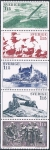Stamps Sweden -  TURISMO 1978. LA PROVINCIA DE VASTERGÖTLAND. Y&T Nº 1011-15