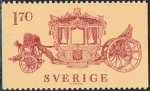 Stamps : Europe : Sweden :  LA CARROZA DE LA CORONACIÓN DE 1699, UTILIZADA EN 1860. Y&T Nº 1020
