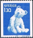 Sellos del Mundo : Europa : Suecia : NAVIDAD 1978. JUGUETES ANTIGUOS, OSO DE PELUCHE DE TEDDY (1902). Y&T Nº 1027-28