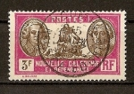 Sellos de Europa - Francia -  Nueva Caledonia - Bougainville y Jean François de Galaup.