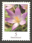 Sellos del Mundo : Europa : Alemania : 2305 - flor krokus