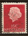 Stamps Netherlands -  La Reina Juliana.