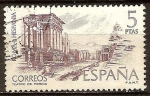 Stamps Spain -  Teatro romano de Mérida.