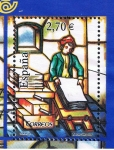 Stamps Spain -  Edifil  4491 A  Vidrieras.  