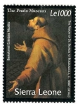 Stamps Africa - Sierra Leone -  Pintura Española