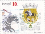 Stamps Portugal -  escudo-Evora