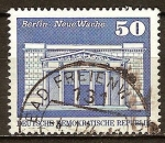 Stamps Germany -  Nuevo Cuerpo de Guardia, Berlín-DDR. 
