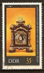 Stamps Germany -  	  Reloj Astronómico de John Small (1738)DDR.