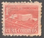 Sellos de America - Cuba -  Palacio de comunicaciones
