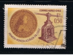 Stamps : America : Chile :  Primera moneda acuñada en Chile