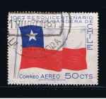Stamps : America : Chile :  Sesquicentenario de la Bandera de Chile