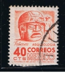 Sellos de America - M�xico -  Tabasco.  Arqueología