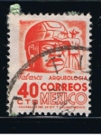 Stamps : America : Mexico :  Tabasco.  Arqueología