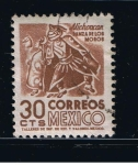 Stamps Mexico -  Michoacan. Danza de los Moros
