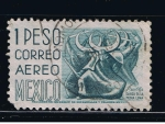 Stamps Mexico -  Puebla .  Danza de la media luna.