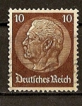 Stamps Germany -  Hindenburg.