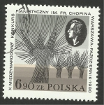 Sellos de Europa - Polonia -  Chopin, compositor