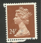 Stamps United Kingdom -  Reina Isabel II