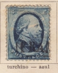 Stamps : Europe : Netherlands :  Guillermo III Ed 1864