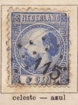 Stamps Netherlands -  Guillermo III Ed 1867