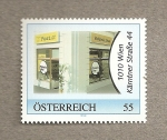 Stamps : Europe : Austria :  Tienda filatélica de Viena