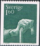 Stamps Sweden -  SERIE BÁSICA. APOYAR A LA VEJEZ. Y&T Nº 1086