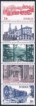 Stamps Sweden -  TURISMO 1980. LA PROVINCIA DE HALSINGLAND. Y&T Nº 1090-94