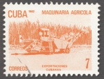 Sellos de America - Cuba -  Exportaciones Cubanas Maquinaria Agricola