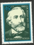 Stamps Bulgaria -  Verdi