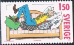 Stamps Sweden -  NAVIDAD 1980. HISTORIETAS SUECAS. KROM N BLOM. Y&T Nº 1109