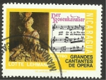 Stamps Nicaragua -  Richard Strauss, ópera
