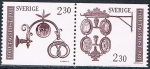 Stamps : Europe : Sweden :  INSIGNIAS DE ARTESANOS. PANADERO Y HOJALATERO Y&T Nº 1140-41