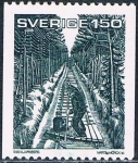 Stamps Sweden -  ANFITRIÓN DE LA REALIDAD, DE PAR LAGERKVIST. Y&T Nº 1143
