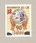 Stamps Austria -  90 aniv. de la asociación de filatélicos
