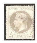 Sellos de Europa - Francia -  Clásico. Napoleón III