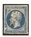 Stamps Europe - France -  Clásico. Napoleón III