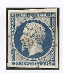 Stamps Europe - France -  Clásico. Napoleón III