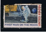 Stamps : America : United_States :  First Man On the Moon
