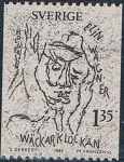 Stamps Sweden -  CENT. DEL NACIMIENTO DEL ESCRITOR ELIN WAGNER. Y&T Nº 1177