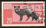 Stamps Germany -   Subasta internacional del tabaco de Leipzig: el zorro (DD)