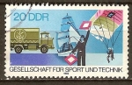 Stamps Germany -  Sociedad para el Deporte y la Tecnología-DDR.