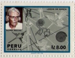 Stamps : America : Peru :  Lineas de Nazca- María Reich